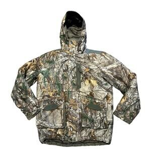Game Winner Adult Small Insulated Camo Hooded Coat